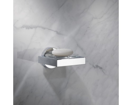 19055019000 EDITION 90 Полочка для мыла с хрустальной мыльницей, хром 19055019000