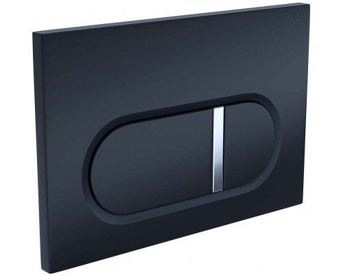 KDI-0000045 (016D) Панель смыва Черная (клавиши прямоугольные) KDI-0000045