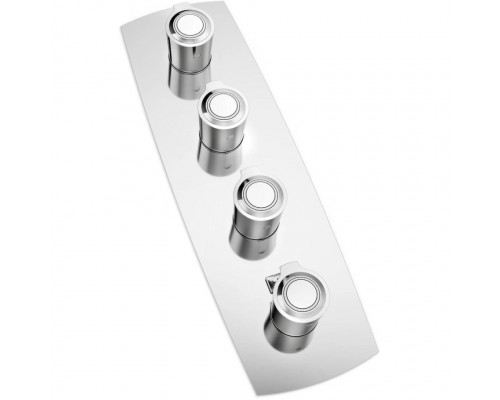 SI98104CR SOFI термостатический смеситель для ванны 4 выхода (внешняя часть) SI98104CR