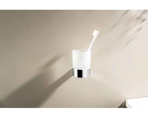 AQ4404CR ЛИРА стакан с держателем AQ4404CR