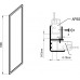 APSS-80 198 черный+Transparentl Supernova душевая стенка 940403R2Z1