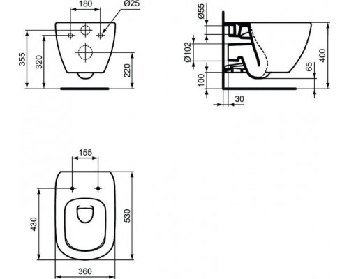 T3868V3 СЕТ TESI SILK BLACK (T0079V3+T3527V3+R020467) T3868V3