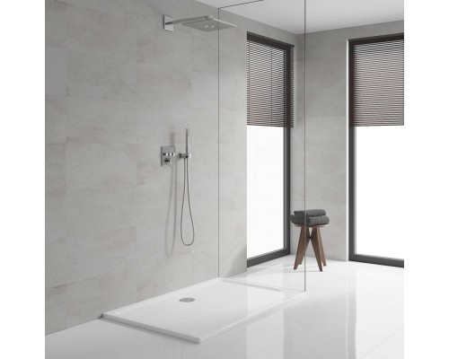 34712000 SmartControl Душевая система с душевым гарнитуром и верхним душем Rainshower SmartActive Cube 310, хром 34712000