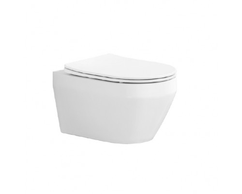 SET AQUATEK ЛЕЯ-016 4в1 (рама AQUATEK Standard INS-0000012+крепеж KKI-0000002+клавиша KDI-0000016+унитаз ЛЕЯ AQ1199-00 с тонким сиденьем soft-close) SET AQUATEK ЛЕЯ cm-016 4в1