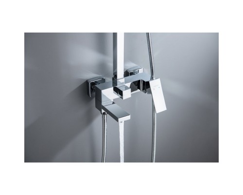 AQ2640CR ЛИБРА душевая система (смеситель для ванны) 300х200мм AQ2640CR