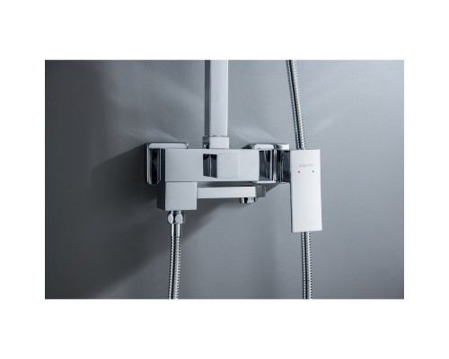 AQ2640CR ЛИБРА душевая система (смеситель для ванны) 300х200мм AQ2640CR
