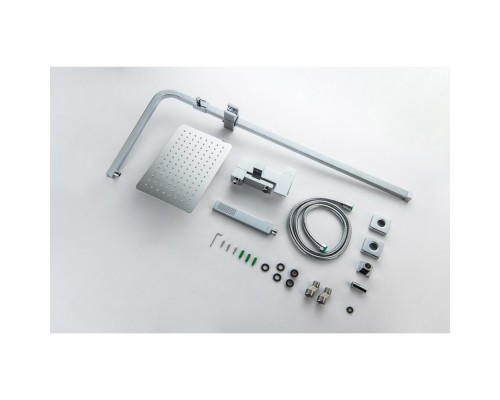 AQ2640CR ЛИБРА душевая система (смеситель для ванны) 300х200мм AQ2640CR