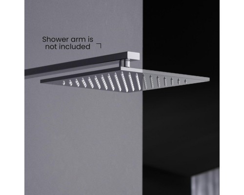 AQ2076CR квадратный верхний душ 2502507 мм AQ2076CR