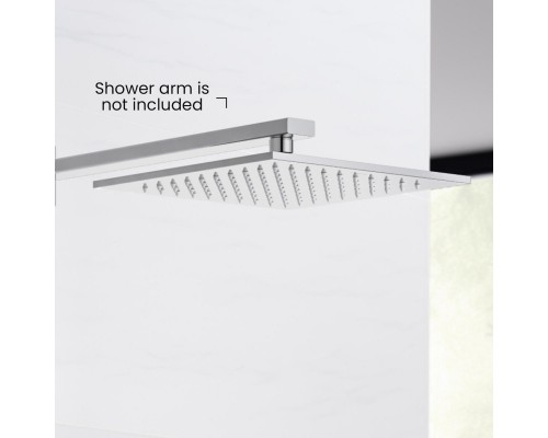 AQ2076CR квадратный верхний душ 2502507 мм AQ2076CR