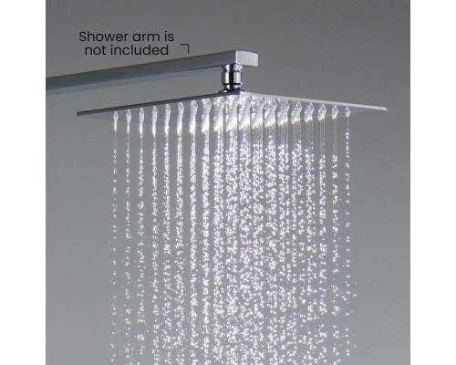 AQ2076CR квадратный верхний душ 2502507 мм AQ2076CR