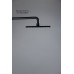 AQ2087MB прямоугольный верхний душ 26018868 мм, матовый черный AQ2087MB