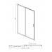 AQ ARI RA 10020GM Душевая дверь двухэлементная, раздвижная1000x2000 профиль оружейная сталь, стекло прозрачное AQ ARI RA 10020GM
