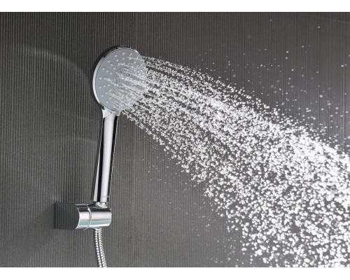 AQ1249CR ОБЕРОН смеситель для ванны с душевым набором 3jet AQ1249CR