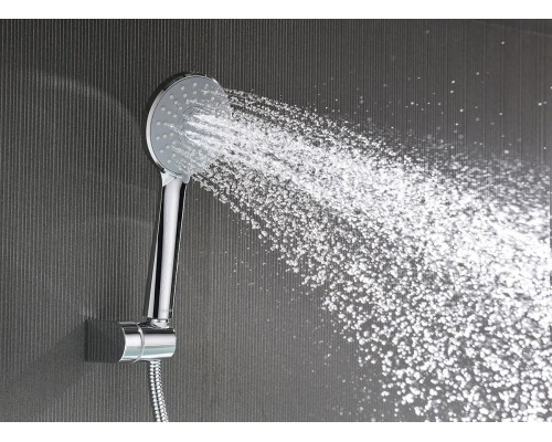 AQ1249CR ОБЕРОН смеситель для ванны с душевым набором 3jet AQ1249CR