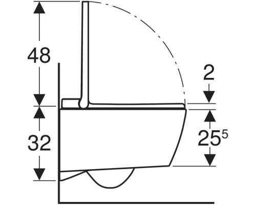 146.250.01.1 Подвесной унитаз-биде Geberit AquaClean Sela Square, белый 146.250.01.1