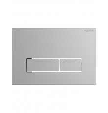 KDI-0000063(HC) Панель смыва Хром матовый ободок хром (клавиши прямоугольные), 162244 мм KDI-0000063