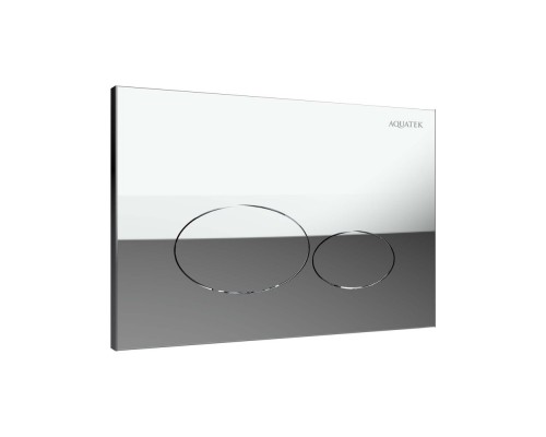 KDI-0000072(GLB) Панель смыва Хром глянец (клавиши овальные), 162244 мм KDI-0000072