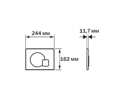 SET AQUATEK КЛАССИК cm-069 4в1 (рама AQUATEK INS-0000025 +крепление KKI-0000002 +кнопка KDI-0000069 +унитаз AQ1112-00 +тонкое сиденье с механиз) SET AQUATEK КЛАССИК cm-069 4в1