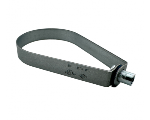 Хомут, Конкреп, FM, UL, спринклерный, M10, 3, оцинкованная сталь