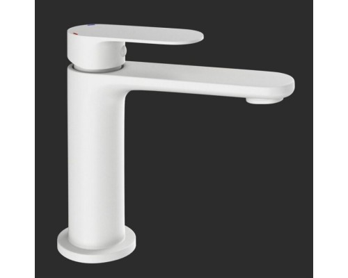 Смеситель для раковины, Jaquar, Opal Prime, цвет-белый матовый