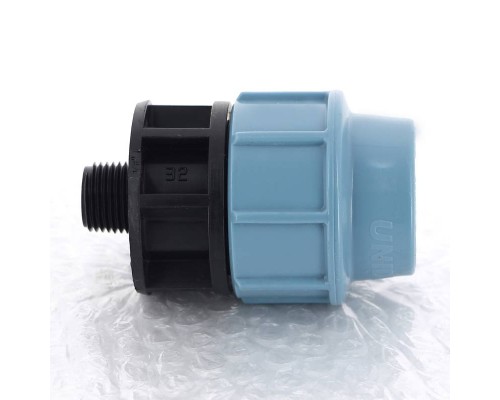 Муфта обжим-Н для труб ПНД UNIDELTA 32x1/2" Муфта обжим-Н для труб ПНД UNIDELTA 32x1/2"