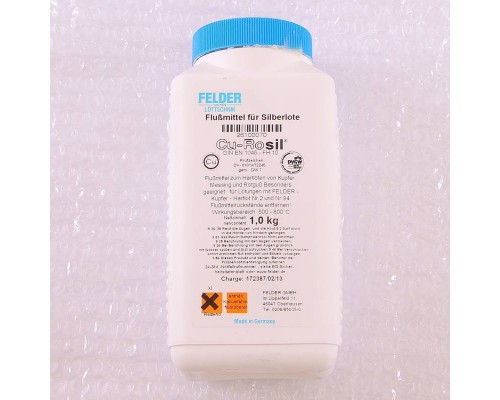 Флюс для твердых припоев Cu-Rosil® FELDER 1000г