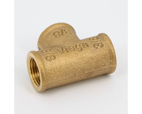 Тройник В бронза VIEGA 3/8"