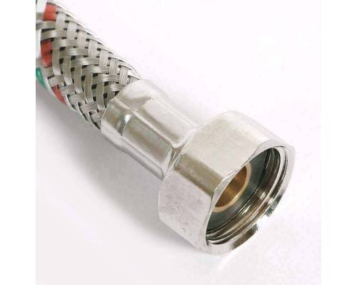 Гибкая подводка для воды UNI-FITT DN 8 ВВ 1/2" 50 см оплетка из нержавеющей стали Гибкая подводка для воды UNI-FITT DN 8 ВВ 1/2" 50 см оплетка из нержавеющей стали