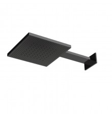 Верхний душ, Almar, Velvet, 300-300, цвет-Absolute Black Brushed PVD