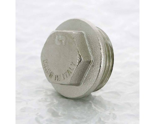 Заглушка Н никелированная UNI-FITT 1" Заглушка Н никелированная UNI-FITT 1"