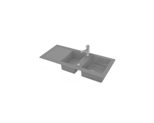 Раковина, Duravit, Cassia, шгв 1160-510-225, отверстия для смесителя-1, цвет-антрацит матовый (Anthracite matt)