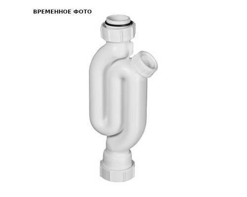 Сифон S-образный McAlpine (1 1/4"х40мм) вертикальный отвод