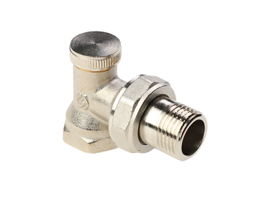 Клапан настроечный, Premium, угловой, 1/2, НВ, PN 10