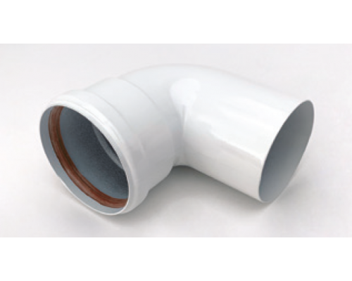 Угол 90° Ø80mm AL (м-п)