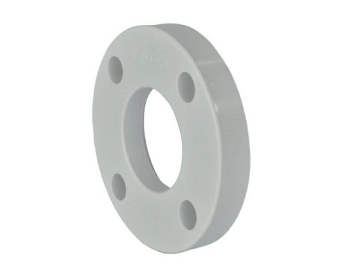 Фланец PP-R бел Ду40 Ру25 д/бурта PP-R Дн50 VALFEX 10188050