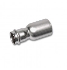 Ниппель, Sanha, NiroPress AISI304L, ВПр-НПр, 35ax22, 91243.3