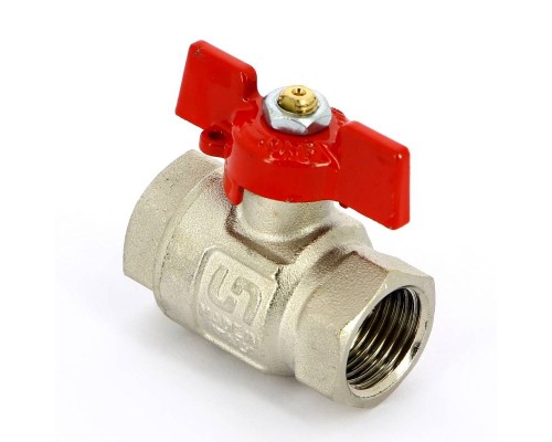 Кран шаровой ВВ 1/2" UNI-FITT полнопроходной бабочка Кран шаровой ВВ 1/2" UNI-FITT полнопроходной бабочка