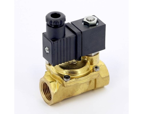 Клапан соленоидный 220В нормально закрытый EMMETI 1/2"