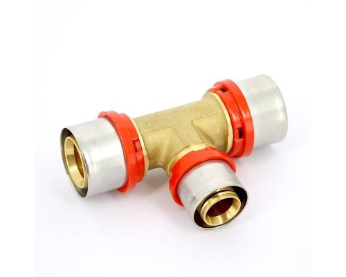 Тройник пресс TIEMME 32х26х32