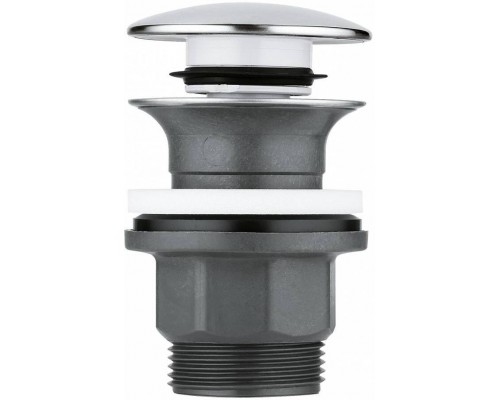 40824000 Универсальный нажимной донный клапан, хром 40824000