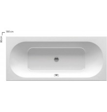 Ванна CITY 180х80 белая (для установки в короб) C920000000