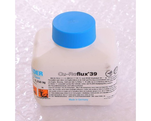Флюс жидкий в банке с кисточкой Cu-Roflux®39 FELDER 250г