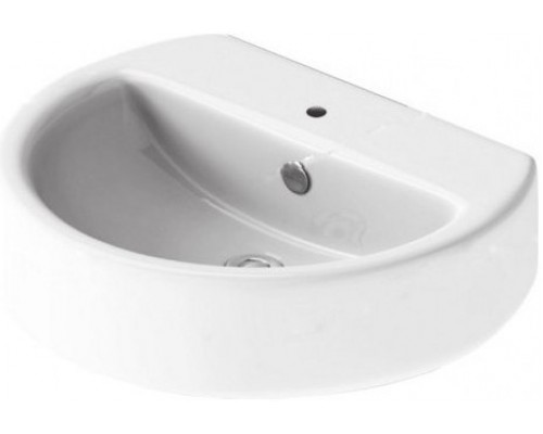 BEST 55 Умывальник пьедестальный ВКС Белый S1 (WB.PD/Best/55-C/WHT.G/S1) WB.PD/Best/55-C/WHT.G/S1