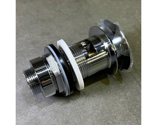 Донный клапан Arrowhead 1-1/4", 80мм., с переливом, хром.с переходником на 7/8