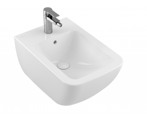 Биде, Villeroy&Boch, Venticello, подвесной, шгв 375-560-285, цвет-альпийский белый