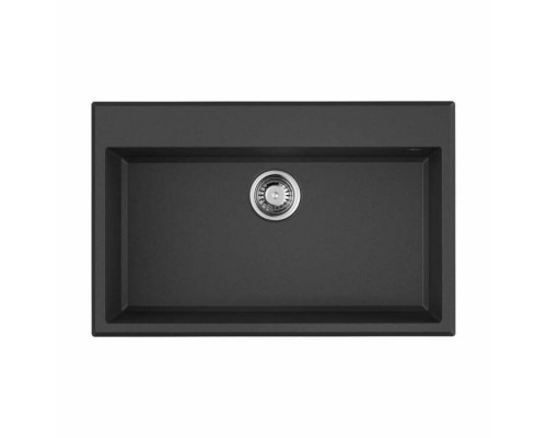 Мойка, OMOIKIRI, Tedori, шгв 790-510-220, отверстия для смесителя-3 промаркированных, цвет-чёрный