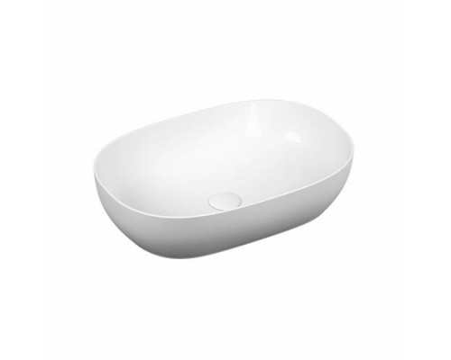 Раковина, Vitra, Outline, шгв 590-405-145, отверстия для смесителя-отсутствуют, VitrA Clean, цвет-белый