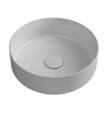 Раковина, ISVEA, Infinity, шгв 360-360-120, отверстия для смесителя-отсутствуют, цвет-белый