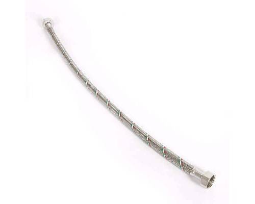 Гибкая подводка для воды UNI-FITT DN 8 ВВ 1/2" 50 см оплетка из нержавеющей стали Гибкая подводка для воды UNI-FITT DN 8 ВВ 1/2" 50 см оплетка из нержавеющей стали