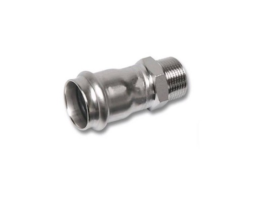 Ниппель, Sanha, NiroPress AISI304L, переходной ВПр-НР, 42x11/2, 91243G.3 Ниппель, Sanha, NiroPress AISI304L, переходной ВПр-НР, 42x11/2, 91243G.3